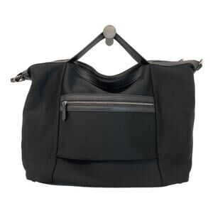 Cole Haan Black Nylon & Leather Laptop Tote